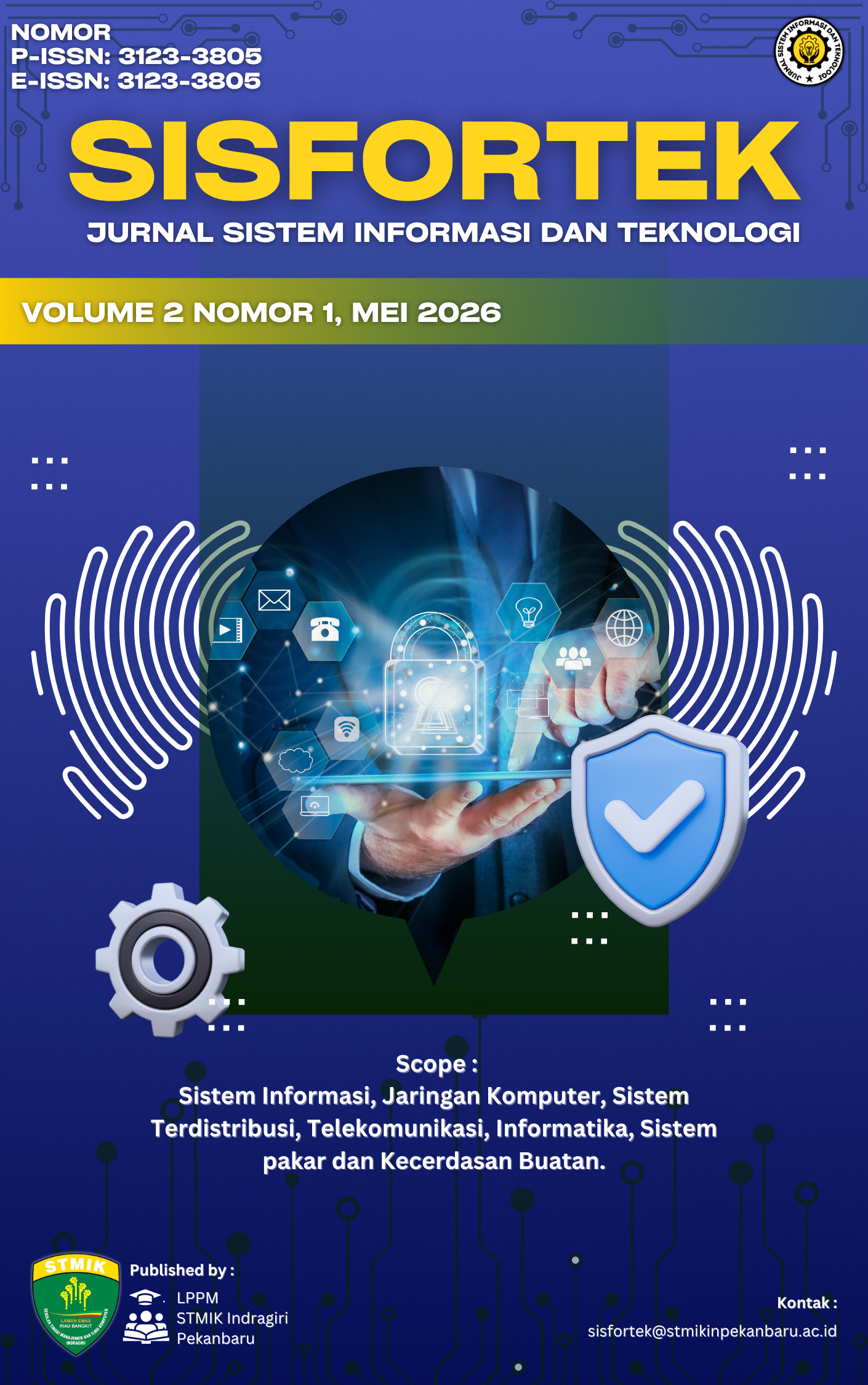 					View Vol. 2 No. 1 (2026): SISFORTEK - Sistem Informasi dan Teknologi
				